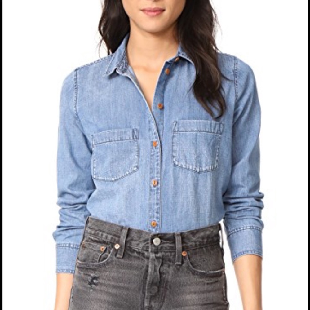 Madewell XS denim shirt